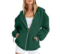 Sweat Noel Maigrir Couple Norvégien Torsade a Jacket Femme Col V Large Blouson Fin Oversize Pull Chic Femme Grosse Grande Taille Halloween Bateau Plaid Stitch Vert foncé S