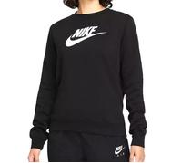 Nike DQ5832-010 W NSW Club FLC GX STD Crew Sweatshirt Femme Noir Blanc Taille M