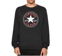 Sweat Noir Homme Converse Patch S