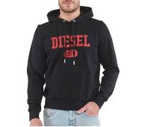 Sweat Noir Homme Diesel Felpa M