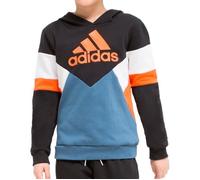 Sweat Noir/Orange Enfant Adidas B Cb Fl Hd 7-8 ans