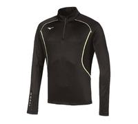 Sweat Noir/Vert Homme Mizuno Team Premium Warmer XL