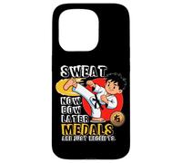 Sweat Now Bow Later Medals are Just Receipts Coque pour iPhone 15 Pro