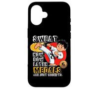 Sweat Now Bow Later Medals are Just Receipts Coque pour iPhone 16