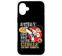 Sweat Now Bow Later Medals are Just Receipts Coque pour iPhone 16 Plus