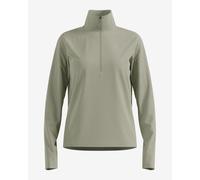 Sweat Odlo Essentals Thermal Half Zip beige femme - M
