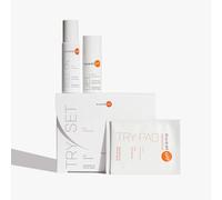 Sweat-Off Try Set | Kit de test anti-transpirant | Roll-on gel & tampons sensibles de taille échantillon | Convient pour différentes zones du corps | Antitranspirant pour hommes et femmes