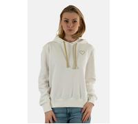 Sweat - ONLY - Noli Cloud Dancer - Femme - Manches longues - Col capuche S