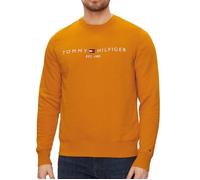 Sweat Orange Homme Tommy Hilfiger Blend Logo XS