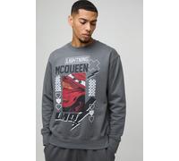 Sweat oversize à imprimé Pixar Cars homme - gris - XS, gris