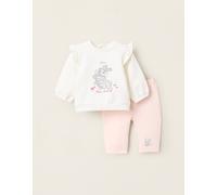 Sweat + pantalon bambi rose clair 0/1M(50/54)