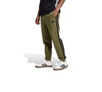 Sweat Pantalon Pants HOMME Adidas Essentials 3-Stripes Fleece Vert olive Coton
