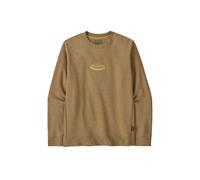 Sweat PATAGONIA M's '95 Oval Logo Uprisal Crew Sweatshirt (Bobcat Brown) Homme L