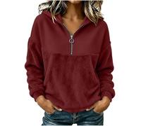 Sweat Peluche Femme Chaud à Capuche Coupe Oversize Style Décontracté | Doublure Molleton, Coupe Ajustée, Chaleur Immédiate, Matière Agréable, Design Chic, Confort Quotidien, Pour Automne