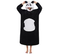Sweat Plaid à Capuche Animal Couverture Portable Unisexe Wearable Blanket Hoodie Femme Oversize Plaids à Manches Homme
