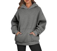 Sweat Plaid Femme Pull Noir Col Roulé Stitch Adulte Grosse Jacquard Sweatshirt Élégant Automne Alpaga pour sous en Plaid Stitch Oversize 2025 Col Rond Veste Polaire Femme Chaude Gris foncé XXL