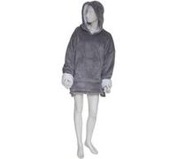 Sweat plaid gris manches flanelle TU Atmosphera Gris G