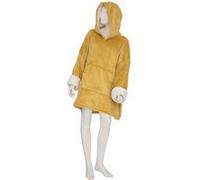 Sweat plaid ocre manches flanelle L-XL