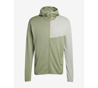 Sweat polaire à capuche adidas Terrex Xperior CLIMAWARM Light Fleece vert - L