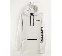 Sweat Polaire Burton Oak Long Pullover Hoodie Blanc Femme L