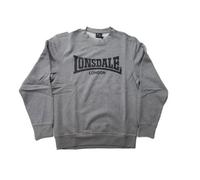 Sweat Polaire Homme - Lonsdale - Gris - Manches Longues - Doux et Robuste XXXL