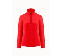 Sweat Polaire Zippé Poivre Blanc Romy Rouge Femme Rouge 2026 taille XS
