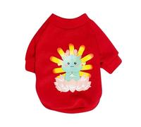 Sweat pour animal de compagnie - Vêtement chaud pour chien - Coupe-vent - Pour le Nouvel An - Pour chien, chat, lapin, chinchilla