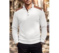 Sweat pour femme Col V Manches Longes Coupe Ample Polyester Sweat | Col en V élégant, manches longues, coupe ample pour une pour liberté de mouvement totale lors du sport