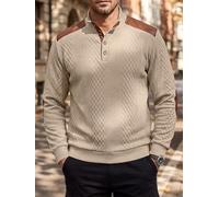 Sweat pour femme Col V Manches Longes Coupe Ample Polyester Sweat | Col en V élégant, manches longues, coupe ample pour une pour liberté de mouvement totale lors du sport
