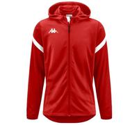 Sweat pour homme KAPPA DOLVE - Rouge, blanc - Manches longues - Col capuche 12 ans
