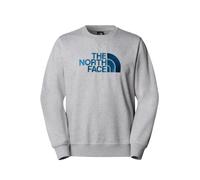 Sweat Pullover Top HOMME The North Face Gris M Drew Peak Crew Peluche en coton