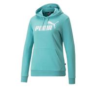 Sweat PUMA Ess Logo Hooded Vert - Femme/Adulte L