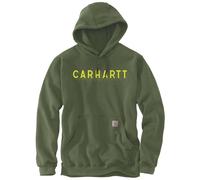 Sweat Rain Defender Logo Graphique Vert - GD4 - CARHARTT - 105944 XXL