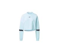 Sweat - REEBOK - Frotte Studio - Bleu - Femme - Manches longues - Col classique L