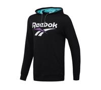 Sweat Reebok VECTOR HOODIE CLASSIC - Noir, Turquoise, Violet, Blanc - Col capuche - Manches longues XS