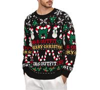 Sweat sans Capuche avec Fermeture Eclair sans pour Roi Ado Débardeur Longue Cotelé Tressé Valentin Tricot Agneau Officier Dessin Doudou Pomme Un Ailes Confortable Pres