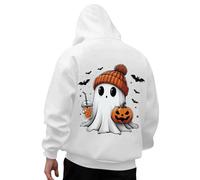 Sweat sans Capuche Blanc Homme Cachemire Polaire Grosse Kaki Boss Responsable Clair Tete Brodé Mi Bouteille Couleur Design Rayure Doublée Studio Juste Homard Racing