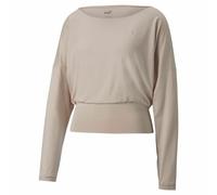 Sweat sans capuche femme Puma Studio Yogini Lite Saumon