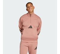 Adidas Z.n.e Half Zip Sweatshirt Rose L / Regular Homme
