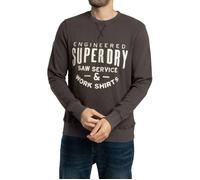 Superdry Workwear Applique Sweatshirt Gris L Homme