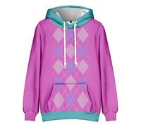Sweat-shirt à capuche à manches longues pour bébé Saja Abby Jinu Anime Noël Loisirs Impression 3D Cadeaux pour les fans Coloré Adulte Mode, Baby Saja, S
