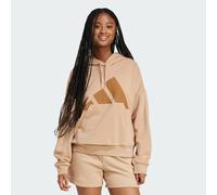 Adidas Femme Essentials BIG Logo French Terry Loose Hoodie, Warm Sandstone/Brown Desert, L