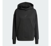 Adidas Sweatshirt à capuche ample femme All Szn en French Terry Noir 2XL