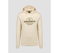 Sweat-shirt à Capuche Beige Pour Hommes Quiksilver Tradesmith Hoodie Eqyft04942-wdw0