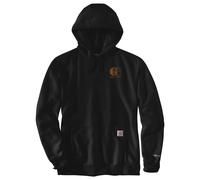 Sweat-shirt à capuche Carhartt Force logo noir