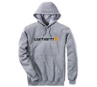 Sweat-Shirt à capuche CARHARTT - Signature Logo - Gris Granulé TL M