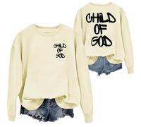 Sweat-shirt à capuche chrétien Child Of God pour homme et femme, Khika-y, S