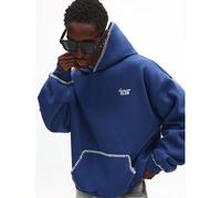 sweat-shirt à capuche classique régulier avec surpiqûres contrastées, poche centrale, vêtement de rue décontracté avec des détails inspirés du vintage et un petit logo L,M,S,XL,XSBlocs de couleur,Lett