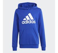 Sweat-shirt à capuche coton grand logo Essentials Semi Lucid Blue / White 13-14A