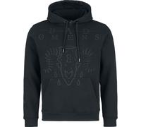 Sweat-shirt à capuche de Bad Omens - Ram Skull - S à XXL - pour Homme - noir L